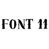 Font 11