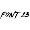 Font 13